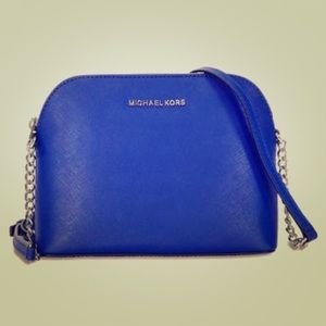 Michael Kors Crossbody Blue Bag